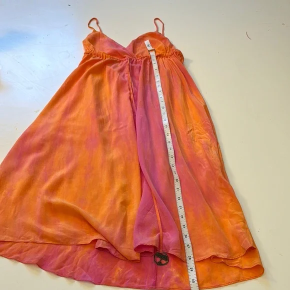 Gypsy 05 Orange and Pink Mini Dress - Picture 8 of 8